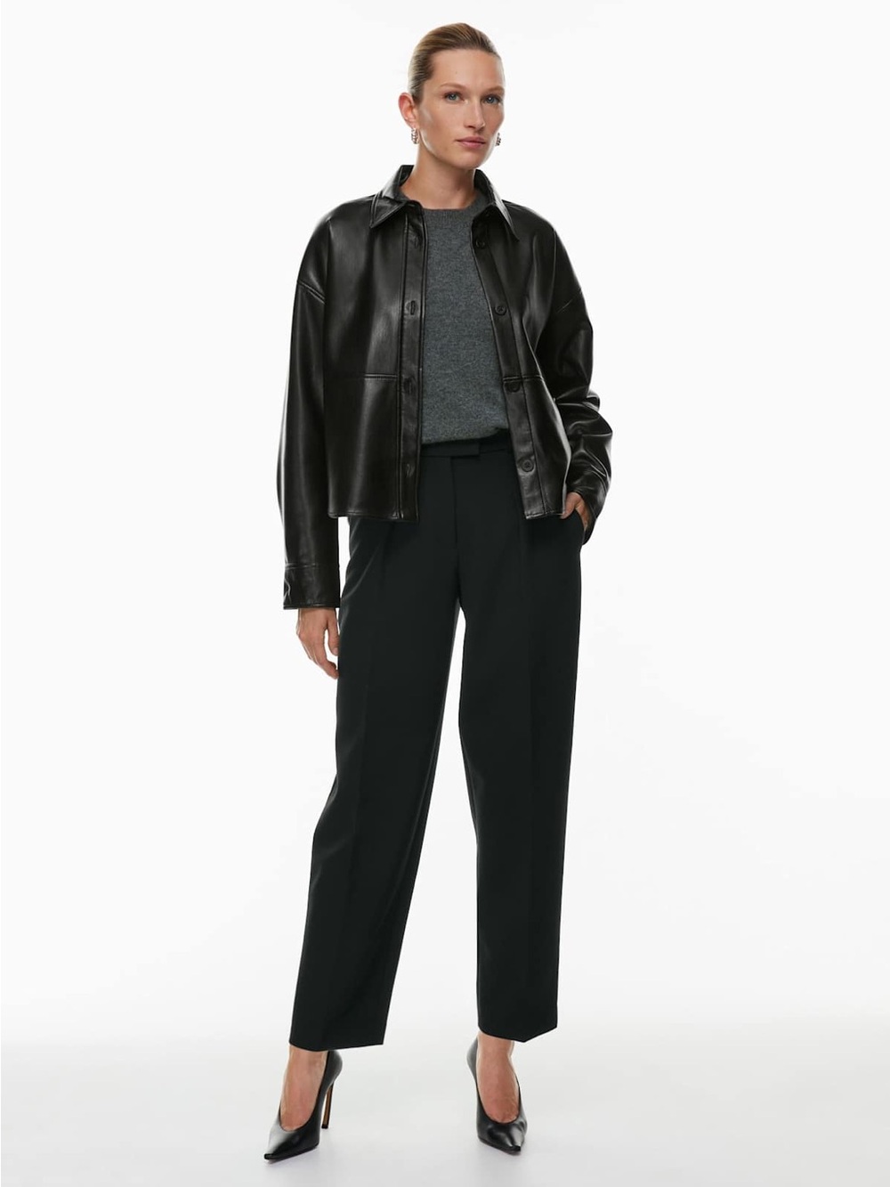 Aritzia 1-01 Pelli Hip Shirt Jacket